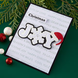 Spellbinders Snowflake Kisses Sentiments Press + Foil Plate & Die Set by Lisa Horton - BP-377