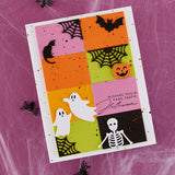 Spellbinders Happy Halloween Sentiments Press + Foil Plate & Die Set by Yana Smakula - BP-381