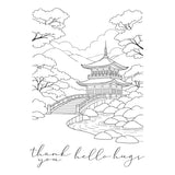 Spellbinders Scenic Kyoto Press + Foil Plates by Alex Syberia BP-383