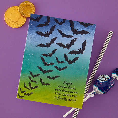 Spellbinders Winged Shadows Press & Foil Plates