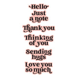 Spellbinders Must-Have Sentiments Press + Foil Plate & Die Set by Simon Hurley - 9/23 Consumer Launch
