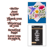 Spellbinders Must-Have Sentiments Press + Foil Plate & Die Set by Simon Hurley - 9/23 Consumer Launch
