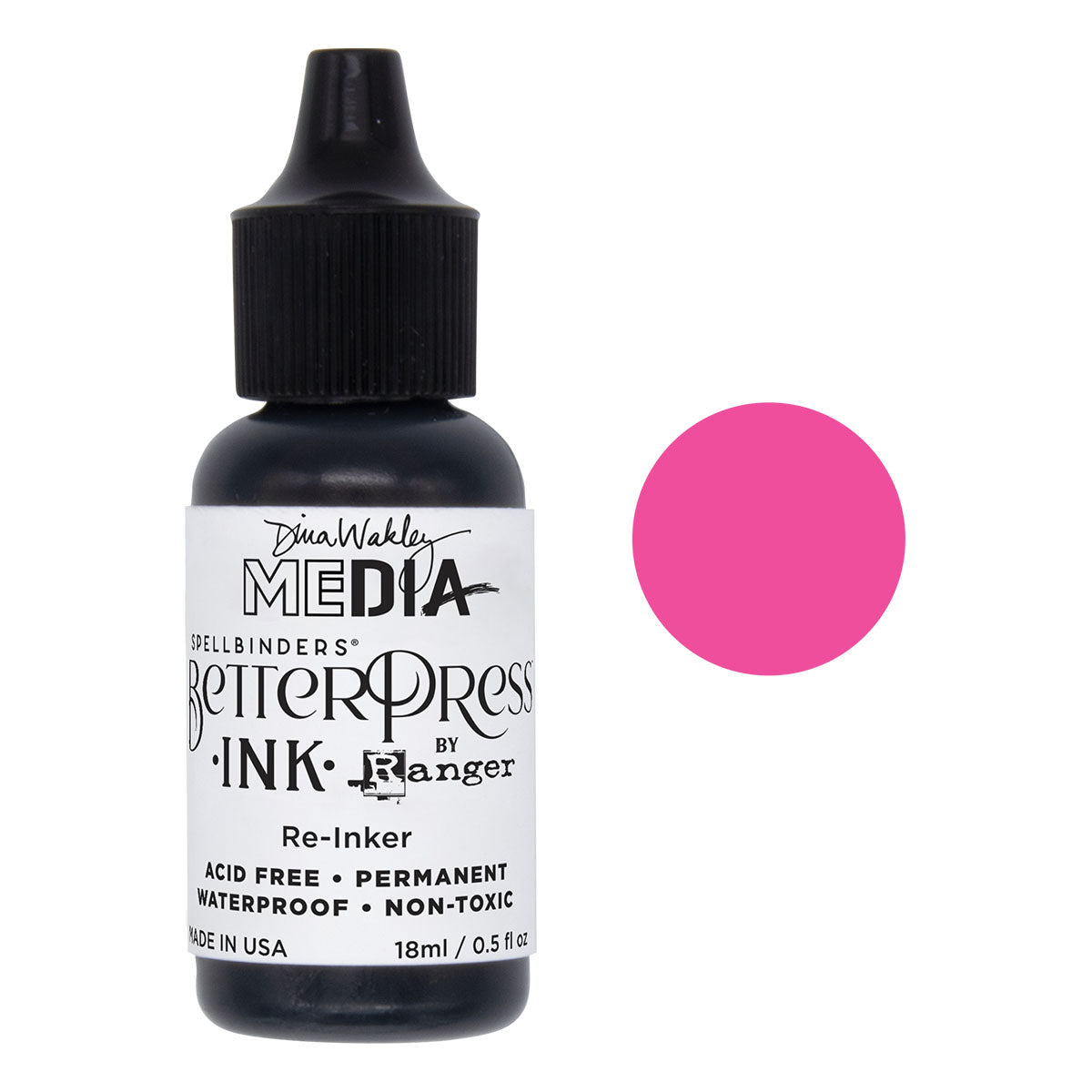 Spellbinders Stoked BetterPress Reinker by Dina Wakley