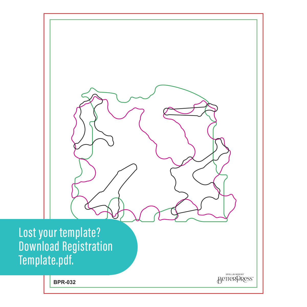 Spellbinders Happiest Holidays Registration Press Plate Set from the City Holiday Collection by Yana Smakula