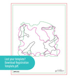 Spellbinders Happiest Holidays Registration Press Plate Set from the City Holiday Collection by Yana Smakula