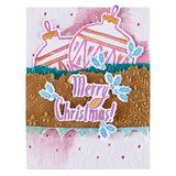 Spellbinders Starry Merry Christmas Registration Press Plate & Die Set from the Starry Holiday Collection by Dina Wakley