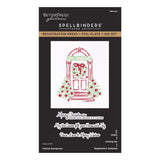 Spellbinders Festive Evergreens Registration Press + Foil Plate & Die Set
