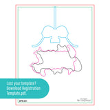 Spellbinders Tied with Cheer Press + Foil Plate & Stencil Bundle