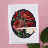 Spellbinders Sweet Moments Press Plate & Die Set & Stencil Bundle- BetterPress Society August 2025