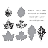 Spellbinders Autumn Cheer Press Plate & Die Set - BetterPress Society September 2025