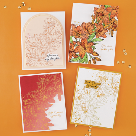Spellbinders Exclusive Cascading Lilies Press Plate & Die Set - BetterPress Society April 2026