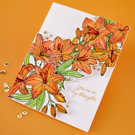 Spellbinders Exclusive Cascading Lilies Press Plate & Die Set - BetterPress Society April 2026