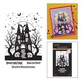 Spellbinders Haunted Hollow Press Plate & Die Set & Stencil - BetterPress Society August 2026