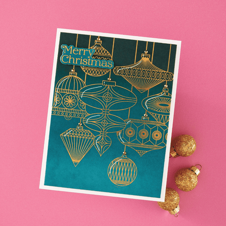 Spellbinders Classic Holiday Press Plate & Die Set & Stencil - BetterPress Society October 2026