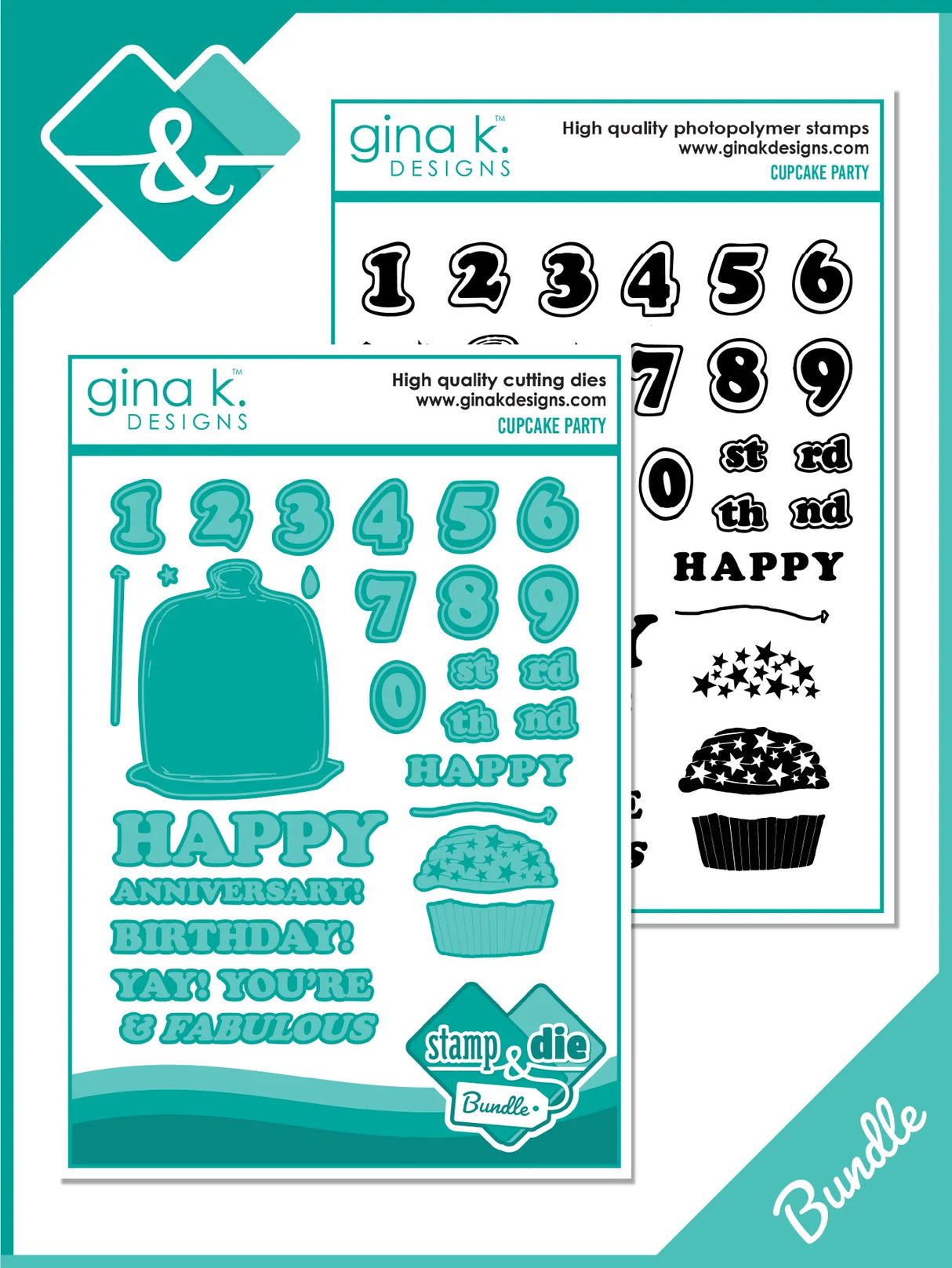 Gina K Designs BUNDLE- Cupcake Party