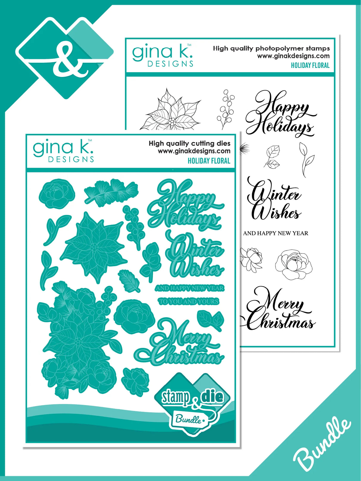 Gina K Designs BUNDLE- Holiday Floral