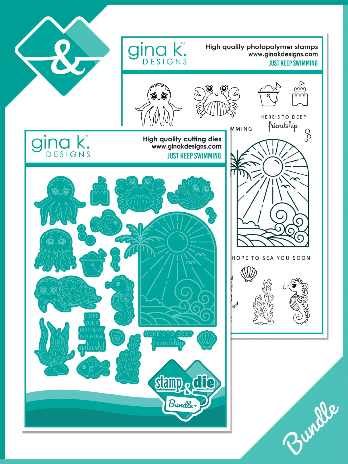 Gina K Designs BUNDLE- Just Keep Swimming