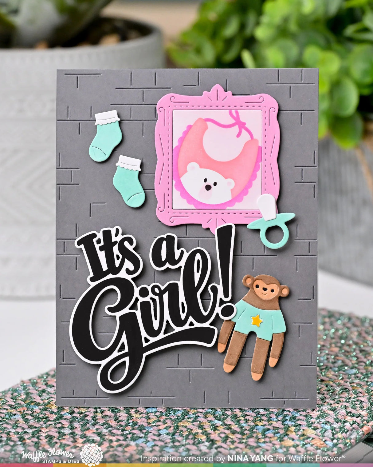 Waffle Flower Baby Announcement Sentiments Combo - WFC2527
