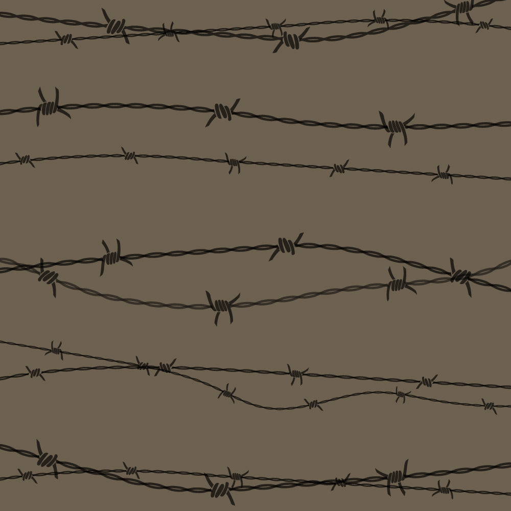 Honey Bee Stamps Barbed Wire - 3D Embossing Folder