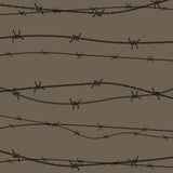 Honey Bee Stamps Barbed Wire - 3D Embossing Folder