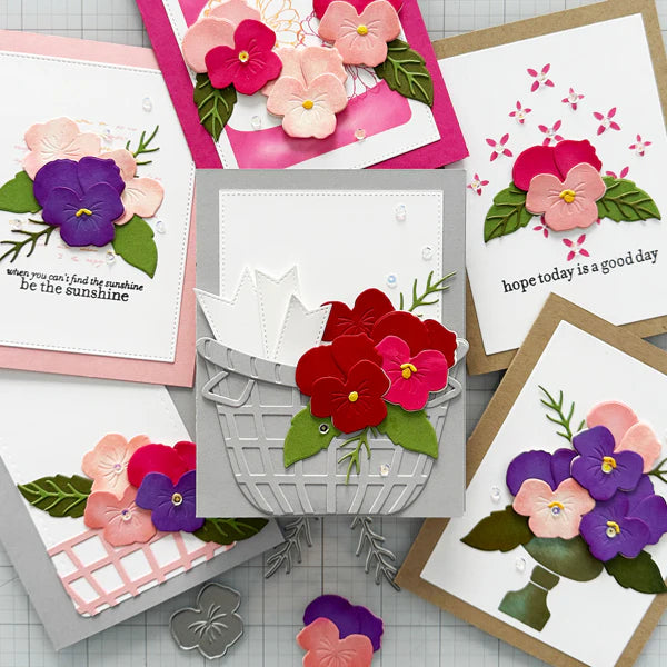 Gina K Design DIE – Basket of All Seasons: Spring