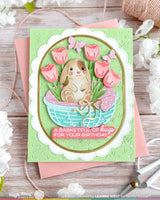 Waffle Flower Craft Basketful Base Die
