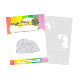 Waffle Flower Craft Basketful of Puppies Die-n-Stencil