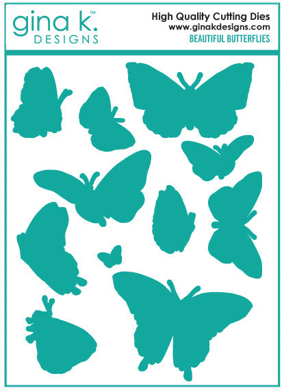 Gina K Designs Bundle- BEAUTIFUL BUTTERFLIES 2 - Retired