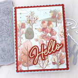 Pinkfresh Studio Dreamer's Forest cling stamp & Stencil Bundle