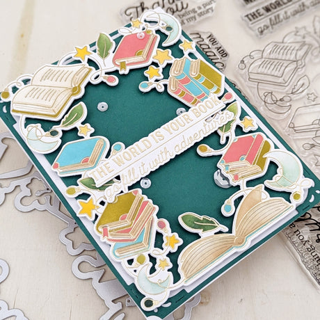 Pinkfresh Studio Twilight Tales stamp, Stencil & Die Bundle