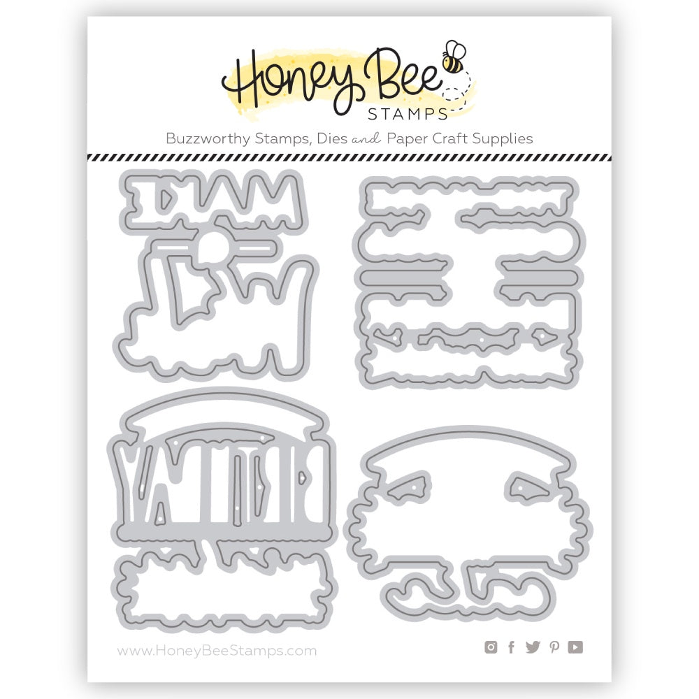 Honey Bee Stamps Big Bold Birthday - Honey Cuts