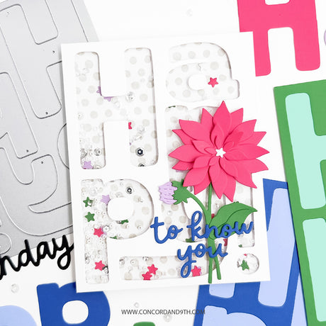 Concord & 9th Big Happy Patterns Stamp Set (6 x 6)