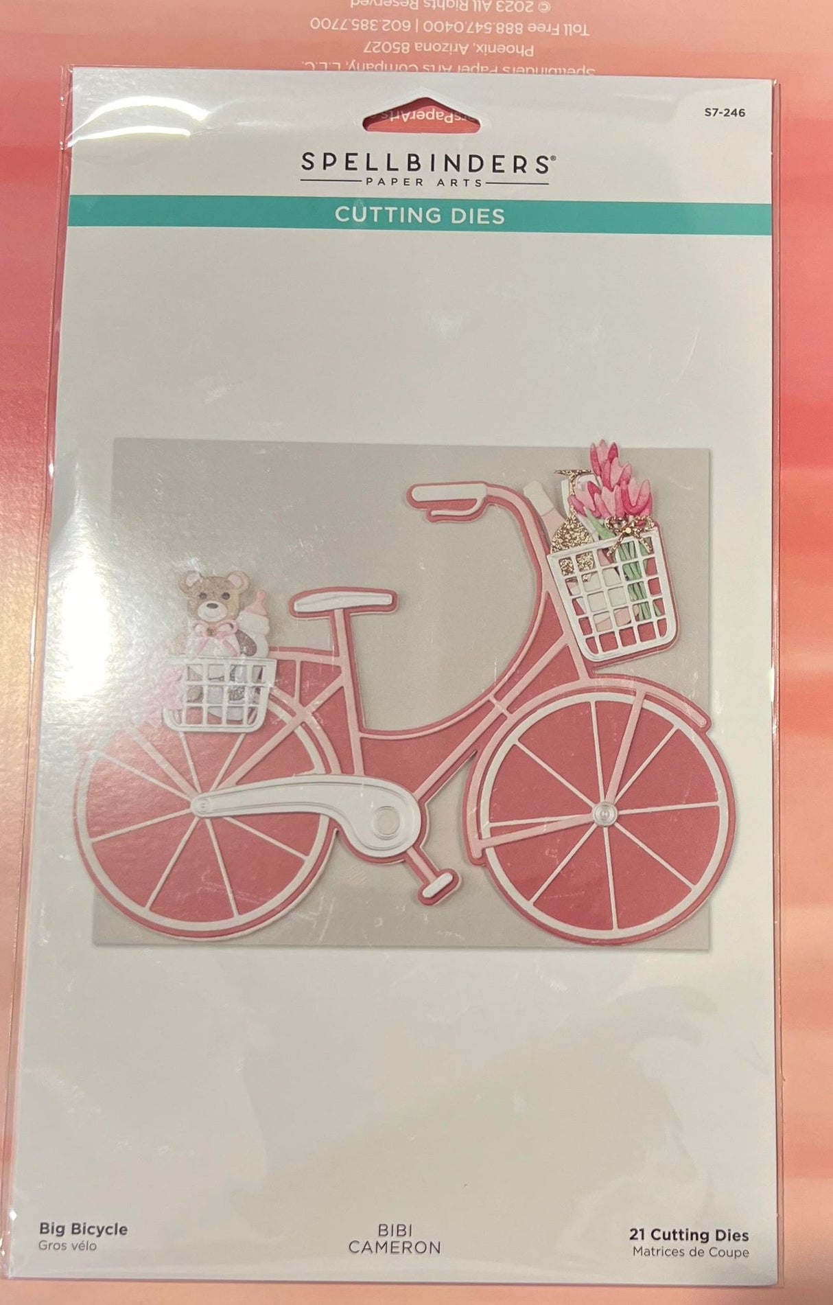 Spellbinders Big Bicycle dies