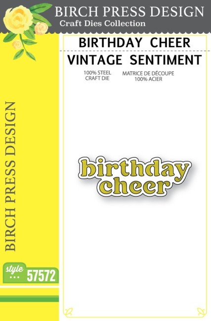 Birch Press Design Birthday Cheer Vintage Sentiment