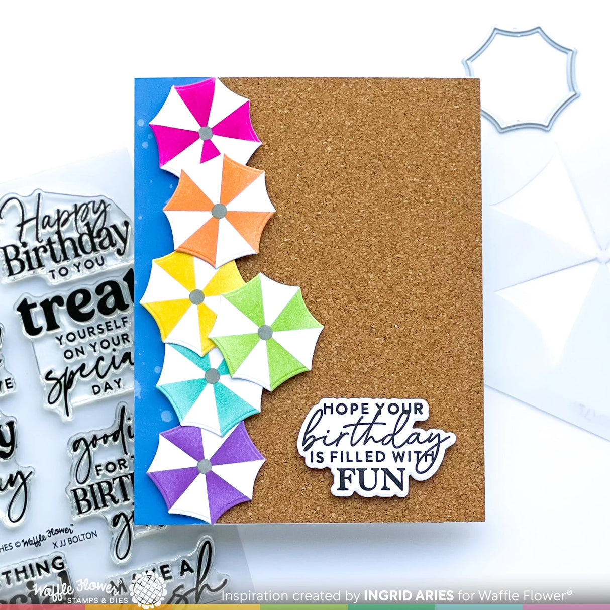 Waffle Flower Craft Birthday Wishes Combo