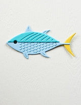 Birch Press Design Block Print Ocean Fish