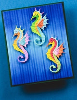 Birch Press Design Block Print Proud Seahorse