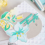 Pinkfresh Studio Bloom & Buds Stamp / Die / Stencil Bundle
