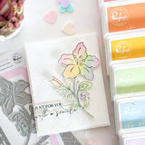 Pinkfresh Studio Bloom & Buds Stamp / Die / Stencil Bundle