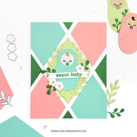 Concord & 9th Bloom & Grow Stamp Set (6 x 8) & Die Bundle
