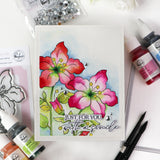 Pinkfresh Studio Bloom & Buds Stamp / Die / Stencil Bundle
