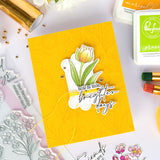 Pinkfresh Studio Blossom Medallion Stamp / Die/ Stencil Bundle