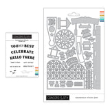 Concord & 9th Boardwalk Stacks Stamp & die Bundle