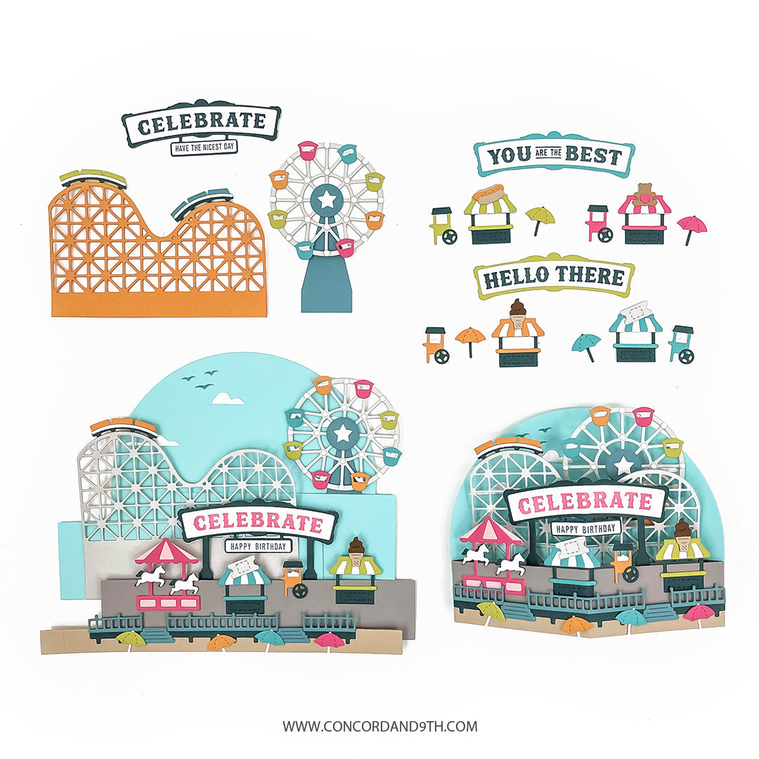 Concord & 9th Boardwalk Stacks Stamp & die Bundle