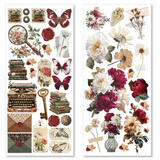 Ciao Bella Book Lover Transparent Adhesive Sheets (5pcs) (CBI007)