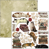 Ciao Bella Book Lovers 6x6 Inch Fussy Cut Pad (24pcs) (CBQE091)