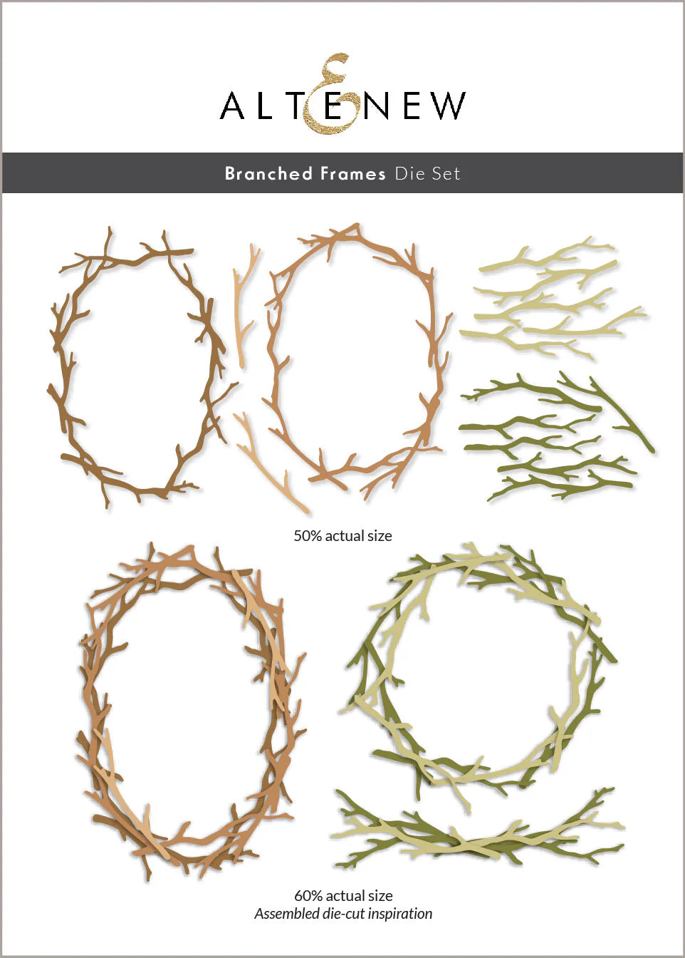 Altenew Branched Frames Die Set