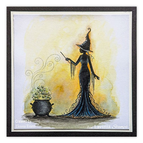 Lavinia Stamps Bubbling Cauldron Stamp LAV911
