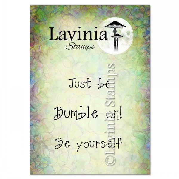 Lavinia Stamps Bumble Words Stamp LAV900