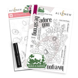 Altenew Build-A-Garden: Captivating Floral Swag & Add-on Die Bundle